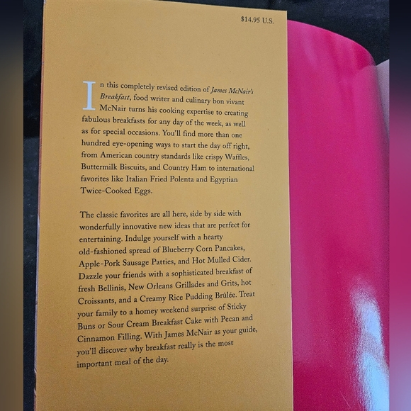 3 for $15 James McNair's Breakfast Cookbook Revised Edition - Picture 4 of 5
